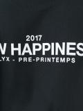 new happiness印花T恤