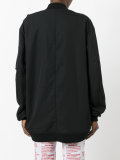 draped bomber jacket 