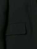 collarless jacket