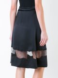 lace panel skirt