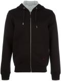kangaroo pockets zipped hoodie