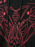 MARCELO BURLON COUNTY OF MILAN CMBB007S170682771020 Black/red ??? Artificial->Acetate