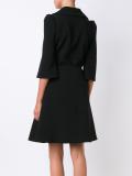 front pleat skirt
