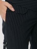 pinstripes cropped trousers