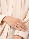 studded asymmetric ring