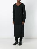 apron cropped trousers