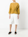 ruched blouse