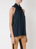 high neck top
