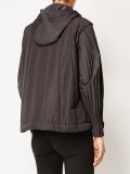 loose-fit sleeves hooded jacket