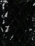 sheer sequinned blouse