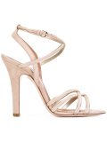 strappy heeled sandals