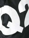 slanted logo swim shorts