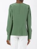 keyhole detail blouse 