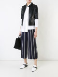 half sleeve zipped jacket