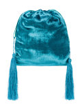 velvet pouch bag