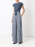 high-waisted trousers