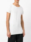 frayed detail T-shirt