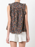 'Roya' floral-print top