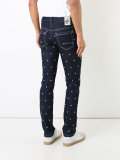 stars print jeans 