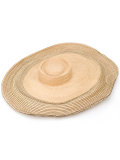 oversized straw hat