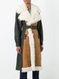 belted mid coat