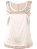 scoop neck vest