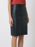 leather skirt