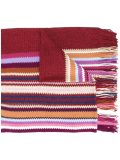 striped knit scarf