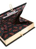 embroidered book clutch