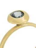 large sapphire nugget ring