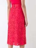 double lace skirt