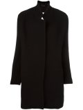 high neck coat