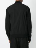 zipped bomber jacket