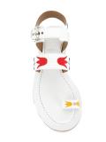 Nacre sandals