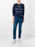heart embroidery sweatshirt