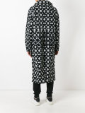 long printed hooded sweatshirt