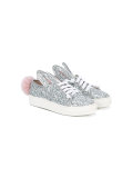 glitter Bunny sneakers 
