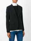 one button blazer