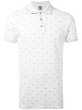 sunglasses print polo shirt