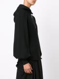 'Gathered Hooded' blouse