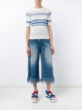 The Mixed Stitch Stripe Top