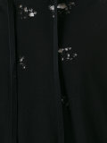 shredded trim hoodie 