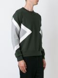 colour block sweatshirt