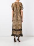 leopard print maxi dress