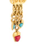 tribal clip-on earrings