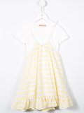 crochet stripe dress