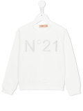 logo print sweatshirt 
