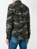 camouflage button down shirt