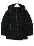 hooded padded coat
