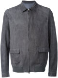 classic collar zipped jacket